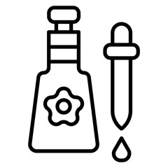 Body Massage Oil vector icon. Can be used for Spa iconset.