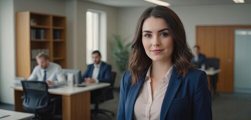 business people in office