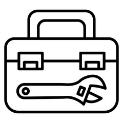 Tool Pouch vector icon. Can be used for Home Improvements iconset.