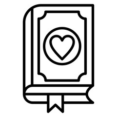 Poetry vector icon. Can be used for Literature iconset.