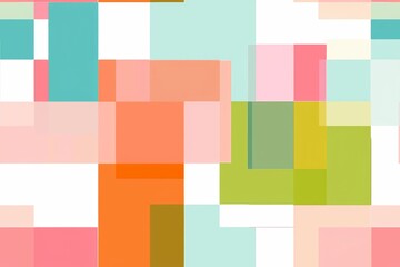 Seamless Colorblock Design