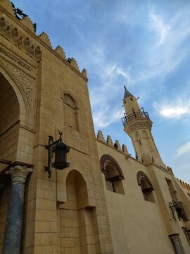 Amr Ibn El Aass Mosque in Cairo in Egypt