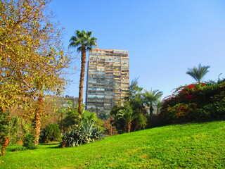 The Aquarium Grotto Garden in Cairo in Egypt