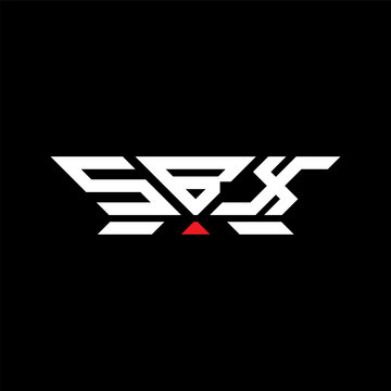 SBX letter logo vector design, SBX simple and modern logo. SBX luxurious alphabet design