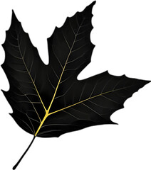 Obraz premium An image of a stylized leaf.