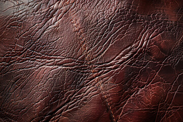 Generative ai on theme of beautiful texture surface leather for design natural abstract background