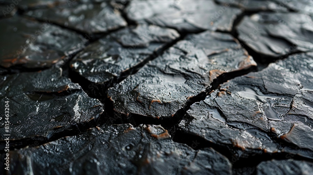 Poster minimalistic lava texture tiles with a refined appearance