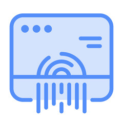 Scan Icon With Linear Color Style