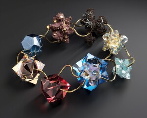 Explore the connection between scandium and space exploration in your artwork , super realistic