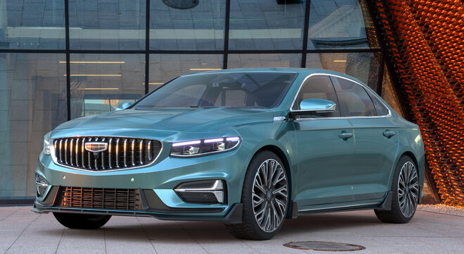 Geely Preface is a great-looking sedan built on Volvo's modular platform.