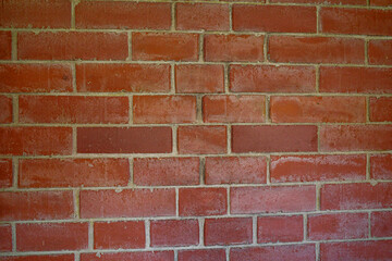 Obraz premium A fragment of an old brick wall in close-up