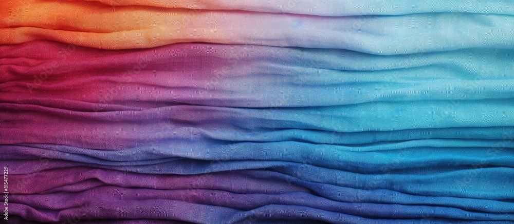 Poster A vibrant and textured background with a colorful blanket pattern perfect for adding copy space to images