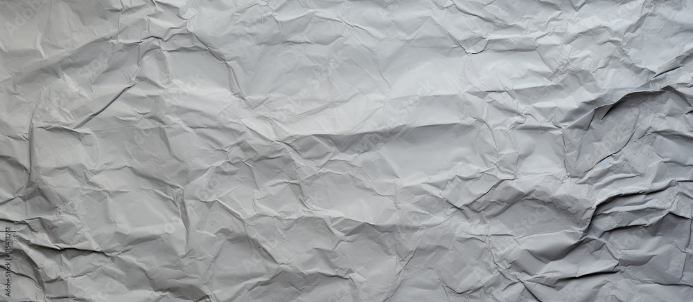 Aufkleber an image featuring a crumpled gray paper texture reminiscent of aged and weathered documents. creati