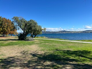 Lake Taupo, North Island of New Zealand	