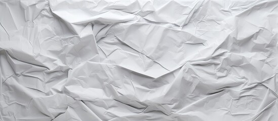 Obraz premium A background image featuring crumpled gray paper providing ample space for adding text or other visuals