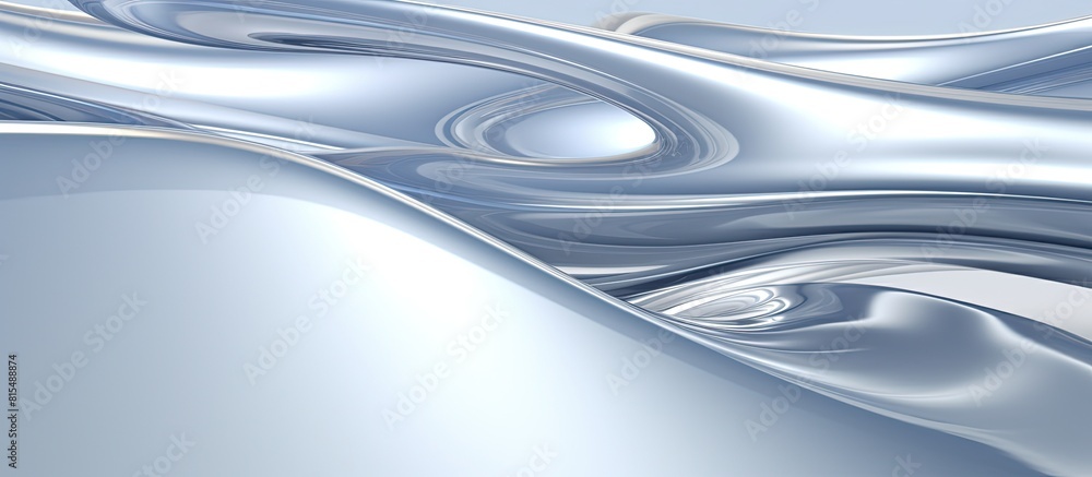 Poster an image with a silver background providing ample space for copying