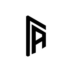 A creative letter logo design