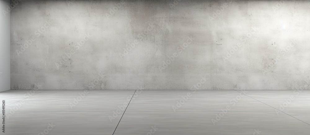 Poster the concrete flooring provides a blank canvas for a copy space image