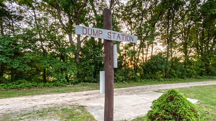 RV Camping and Campground in the Summer