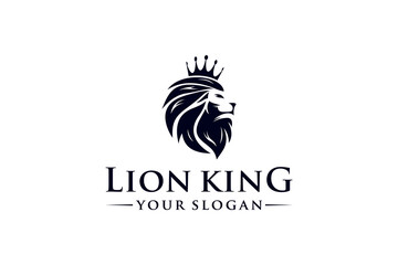 Luxury Lion King Premium Logo Design Inspiration.