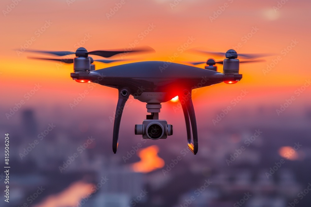 Poster remote monitoring of agricultural drone in fields with smart drone focuses on precision cultivation 