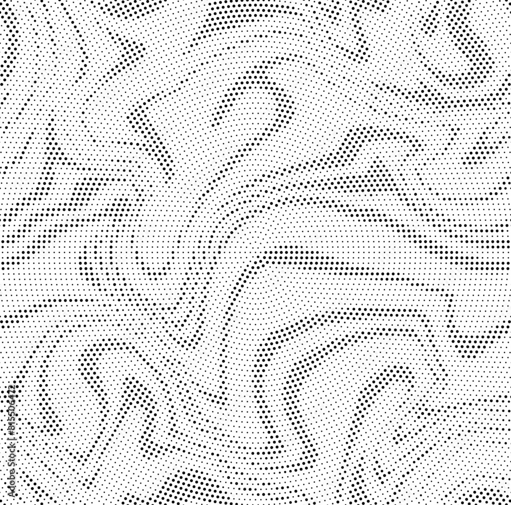 Poster abstract black and white psychedelic seamless marble pattern with hallucination swirls. vector liqui