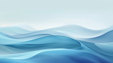 Abstract background with dynamic flowing waves