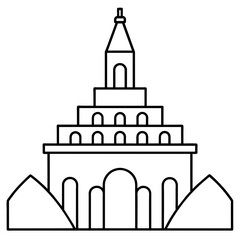 illustration of a building