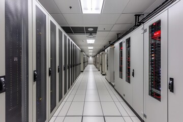 Network traffic visualized as blocky data packets traveling along pixelated cables, reminiscent of classic arcade games