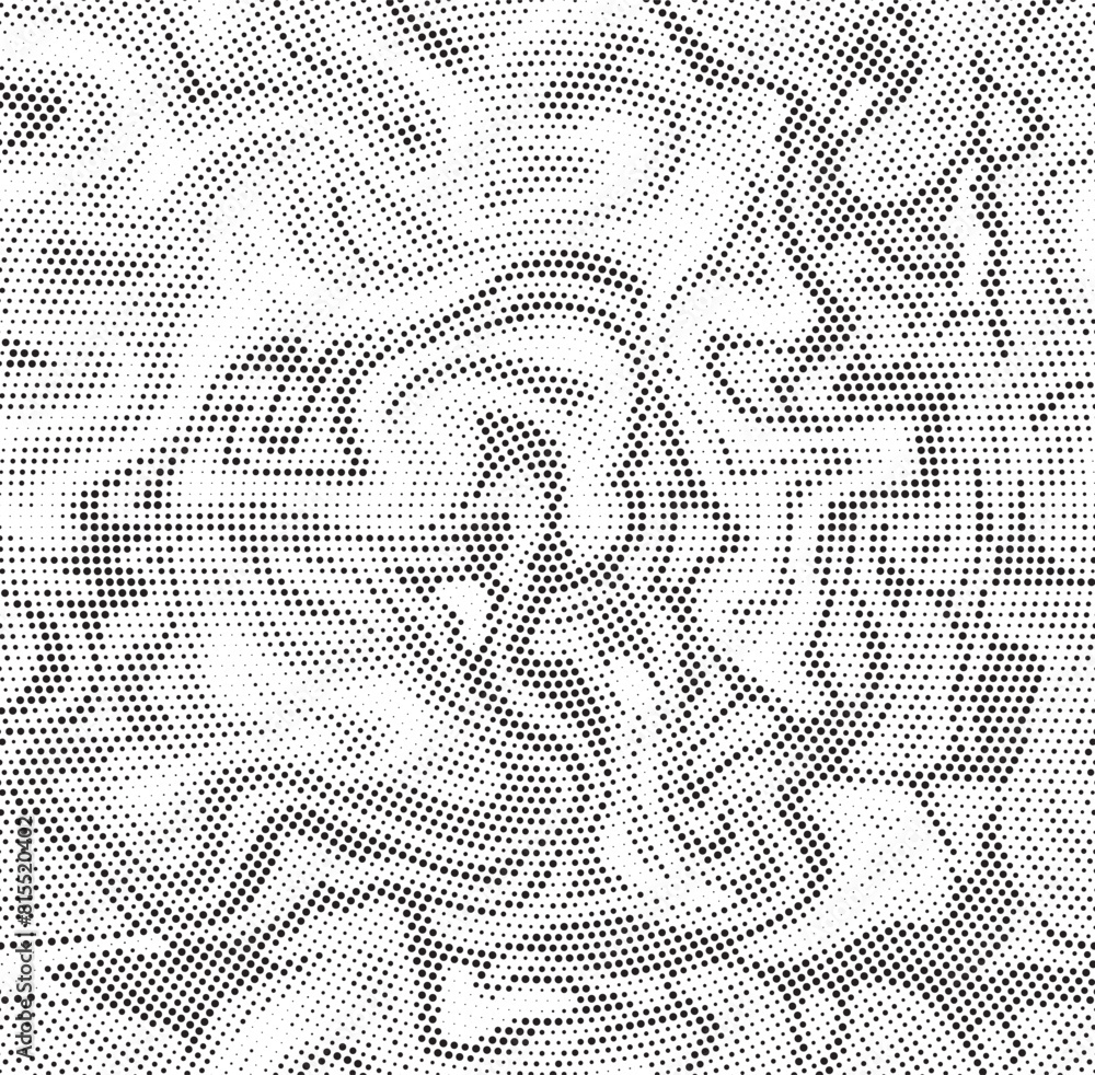 Poster abstract black and white psychedelic seamless marble pattern with hallucination swirls. vector liqui