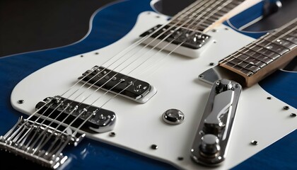 Showcase the artistry of electric guitars with a m