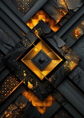 Background. Craft an eye-catching template with an abstract luxury