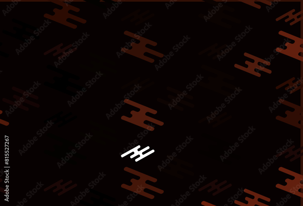 Poster light red vector background with straight lines.