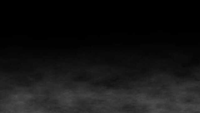 soft, gradient fog effect that transitions from darkness at the top to a lighter gray below. It is ideal for use as a background in visual projects where subtle atmospheric quality is desired overlay