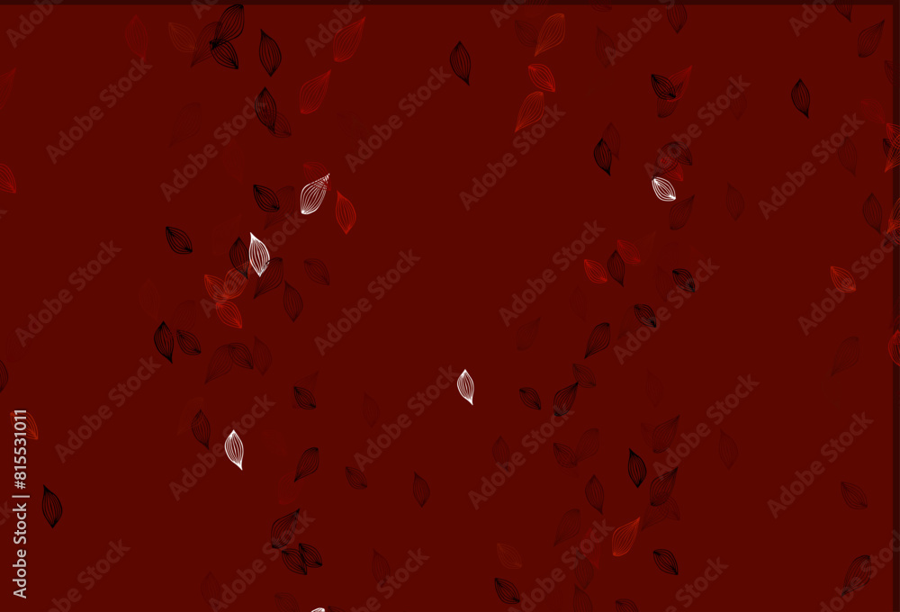Poster light red vector sketch texture.