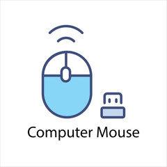 Computer Mouse Vector icon
