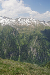 The view from Imbachhorn mountain, Austria