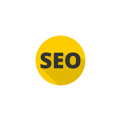 SEO icon isolated on transparent background