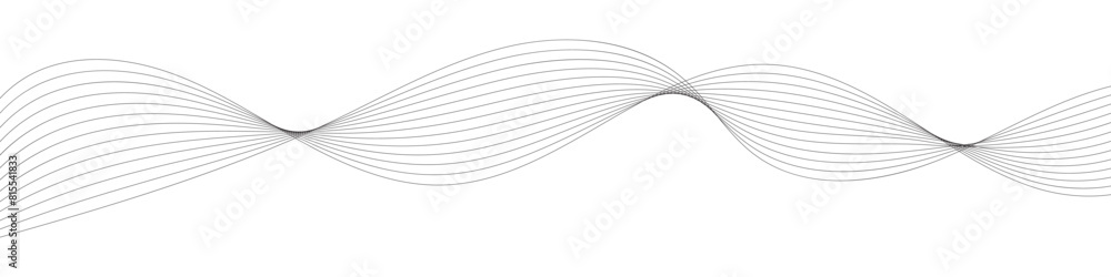 Poster abstract grey, white smooth element swoosh speed wave modern stream transparent background. abstract