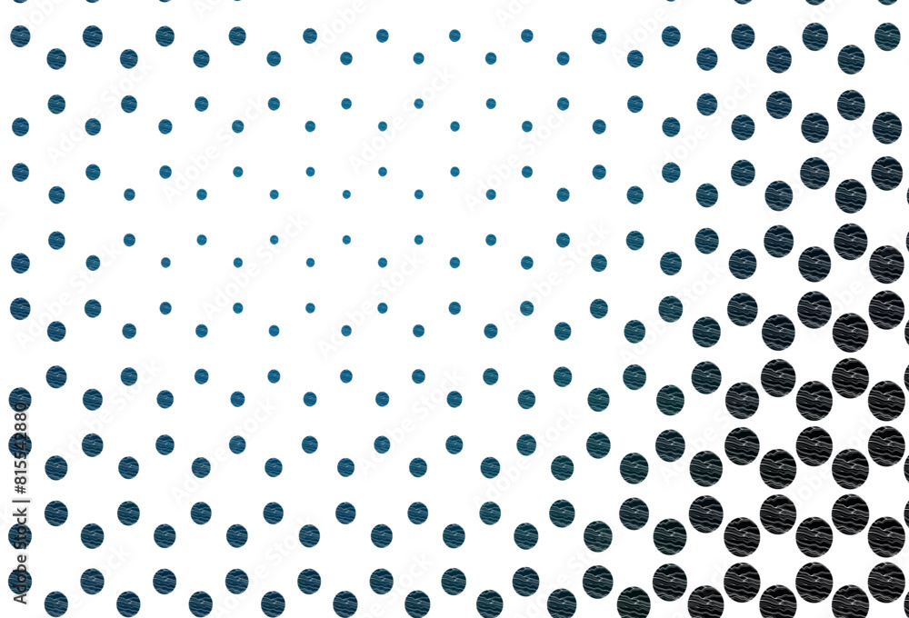 Poster light blue vector texture with disks.