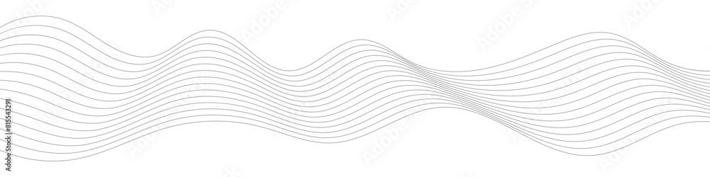 Poster abstract grey, white smooth element swoosh speed wave modern stream transparent background. curve wa