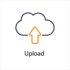 Upload Vector icon 