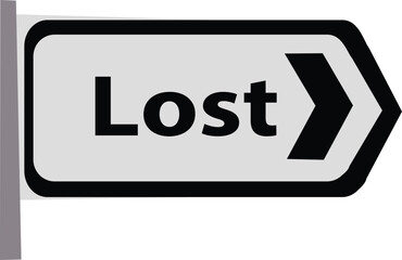 Road sign vector