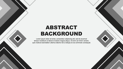 Abstract Grey Background Design Template. Abstract Banner Wallpaper Vector Illustration. Abstract Grey Background