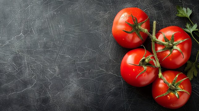 Tomatoes are great source of lycopene which is powerful antioxidant.