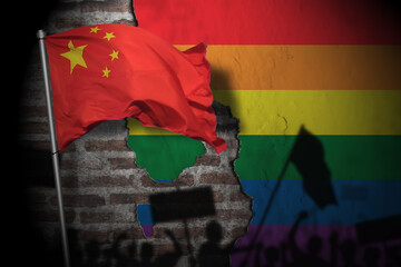 Reaction china people about LGBT