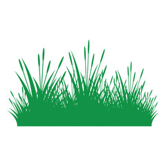 Grass logo vector template element and symbol
