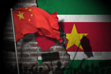 Relations between suriname and china