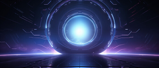 Modern futuristic abstract background