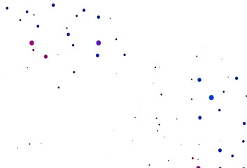 Light Blue, Red vector backdrop with dots.